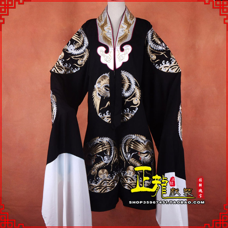 陕西二进宫服装国太女披 全金团凤凤披